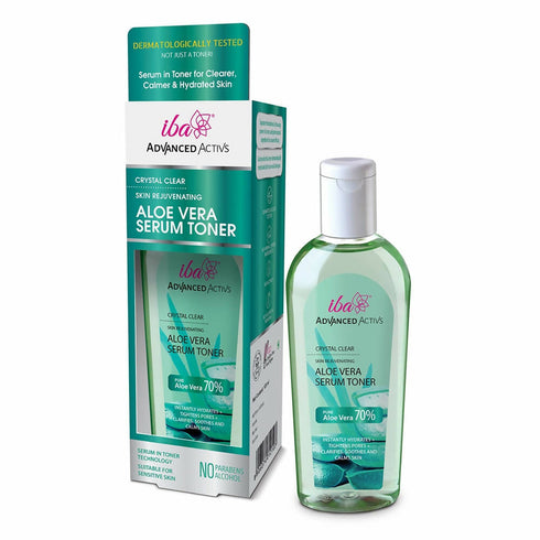 Iba Advanced Activs Crystal Clear Aloe Vera Serum Toner